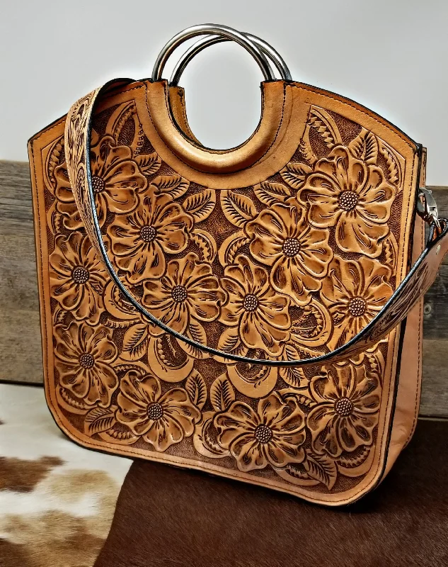 Morelos Handbag Golden Tan