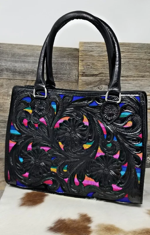 Summer Floral Mini Tote