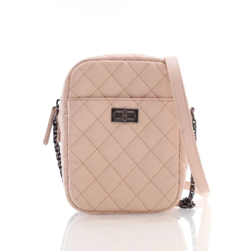 Chanel 16P Reissue Camera Bag Pink Calfskin