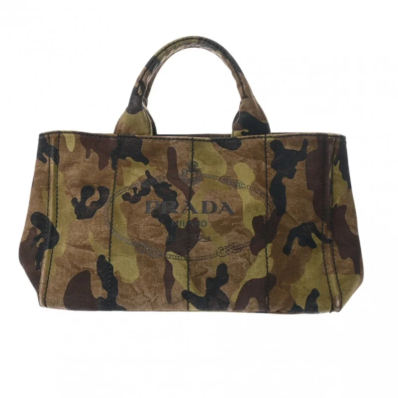 Prada Canapa  Canvas Tote Bag (Pre-Owned)