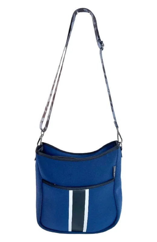 Women's Neoprene Crossbody Bag In Navy