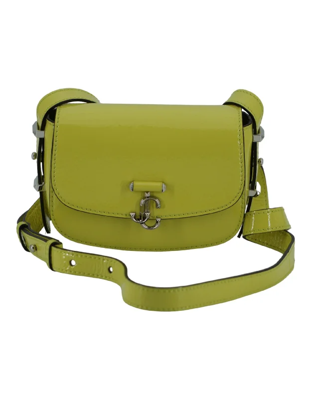 Jimmy Choo Lime  Leather Small Shoulder Women's Bag