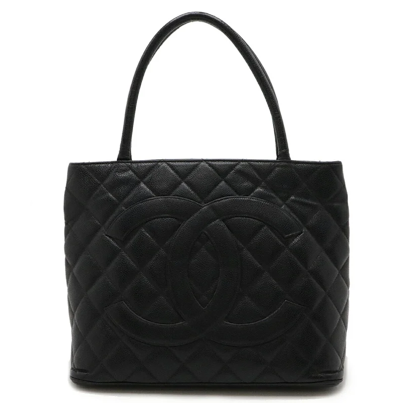 Chanel  Caviar Leather Shoulder Bag Tote Bag (Pre-Owned)