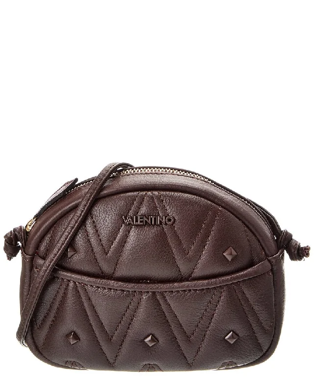 Valentino by Mario Valentino Moony Diamond Leather Crossbody