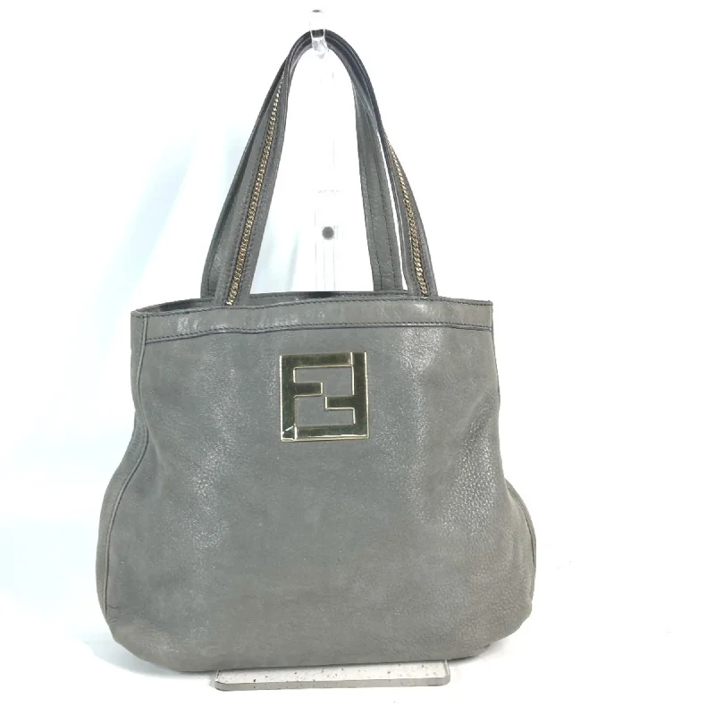 Fendi  Leather Shoulder Bag Tote Bag (Pre-Owned)