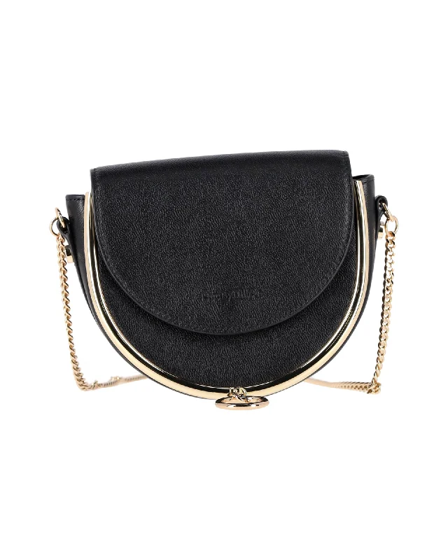 See by Chloé Mara Evening Bag in Black Leather