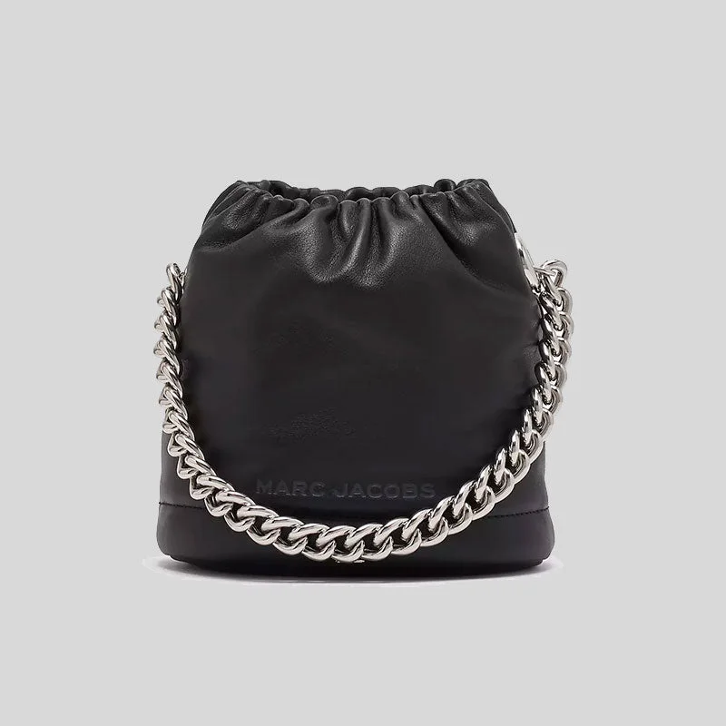 MARC JACOBS Soft Small Bucket Bag Black 4P3HCR028H02