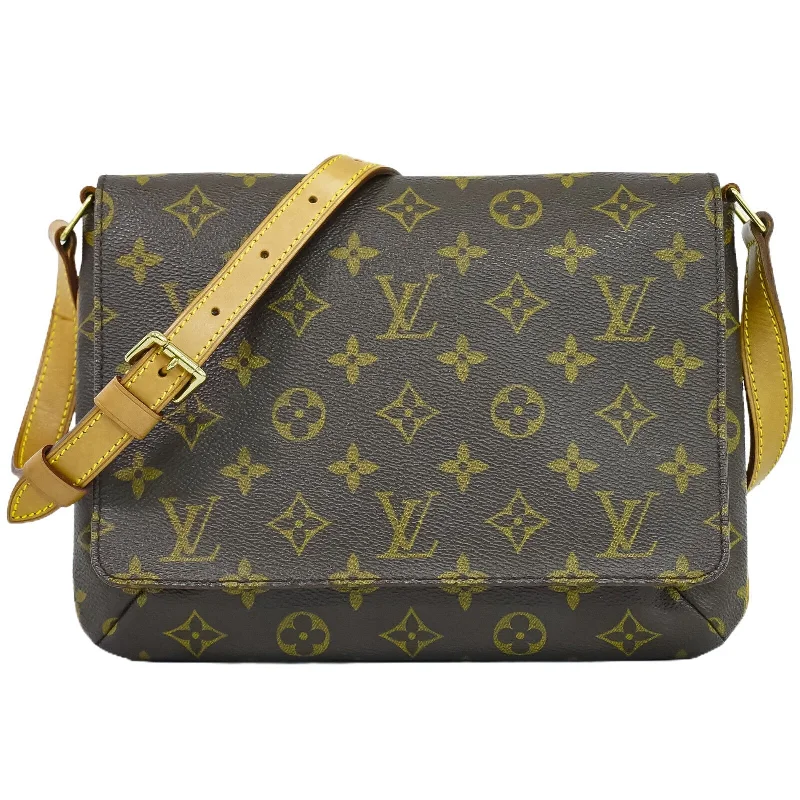 Louis Vuitton Musette Tango  Canvas Shoulder Bag (Pre-Owned)