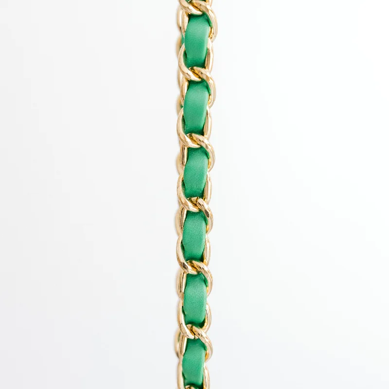 Chain Mail Strap in Green