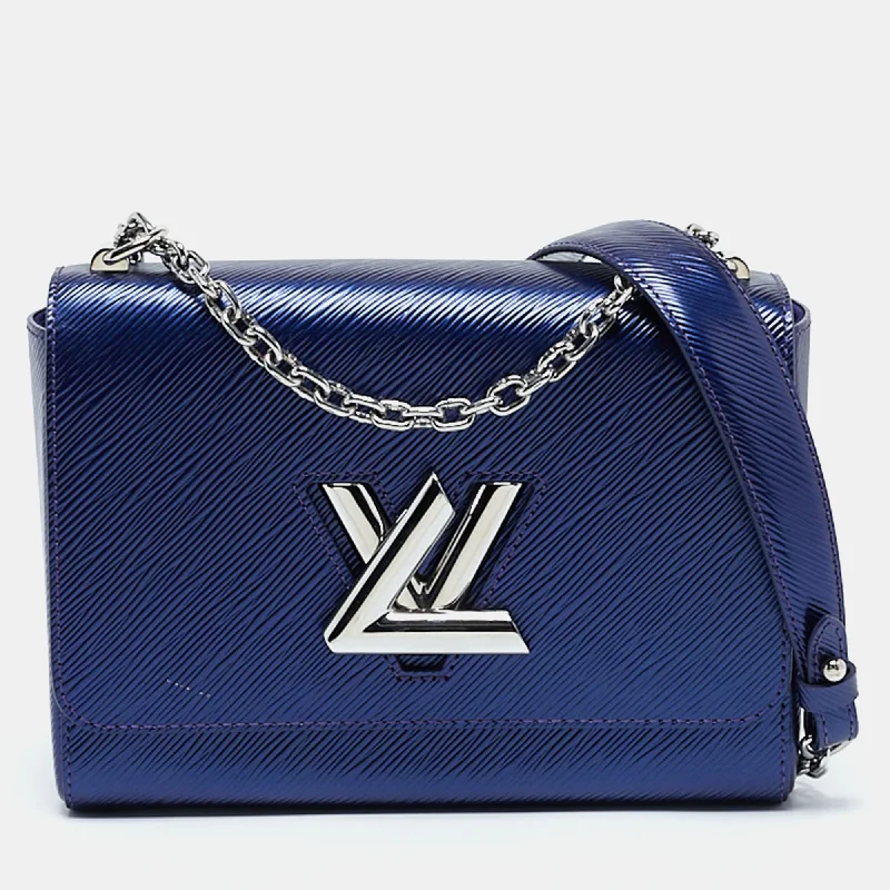 Louis Vuitton Metallic Purple Epi Leather Twist Mm Bag