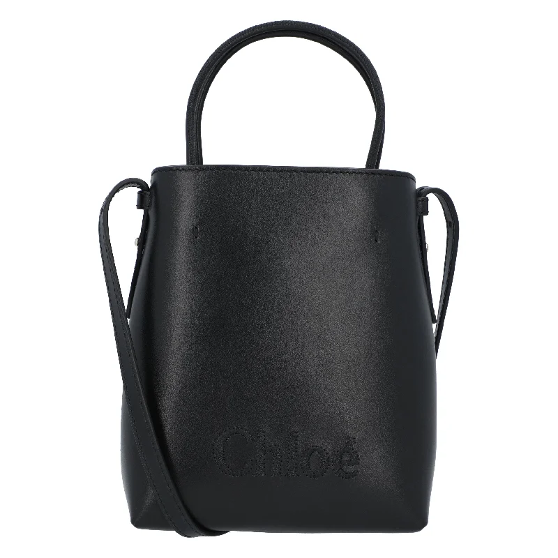 Chloé Sense Micro Tote Bag Black