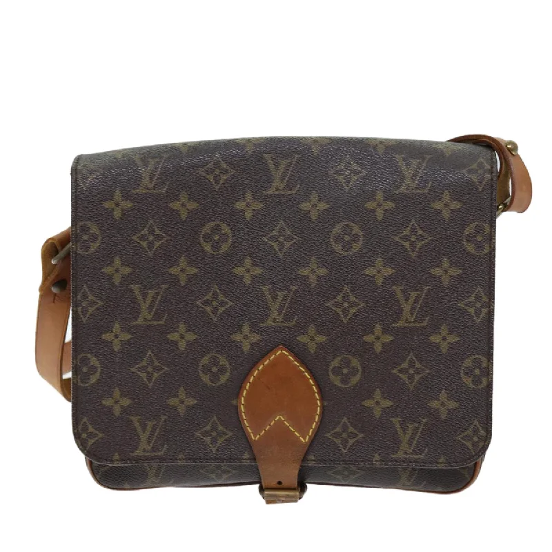 Louis Vuitton Cartouchière  Canvas Shoulder Bag (Pre-Owned)