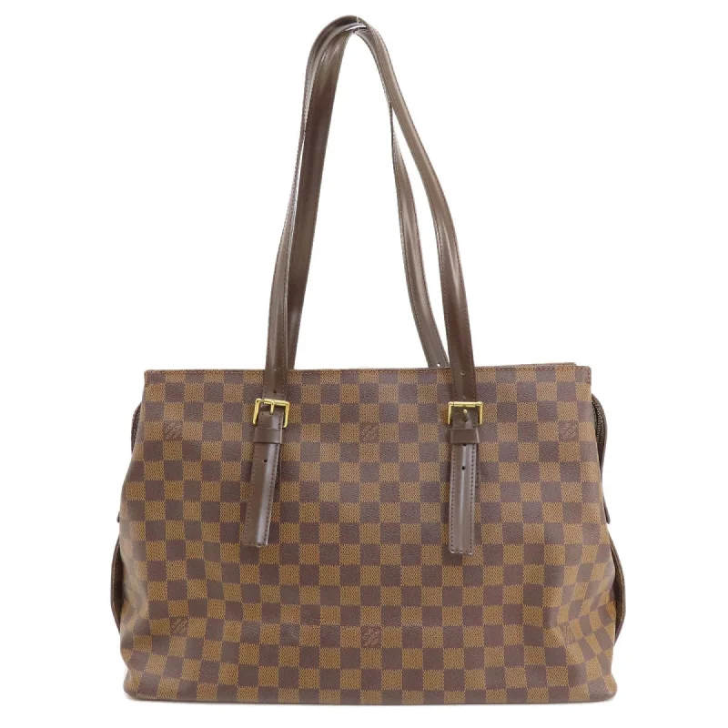 Louis Vuitton  Damier Canvas Ebene Damier Canvas Tote Bag (Pre-Owned)