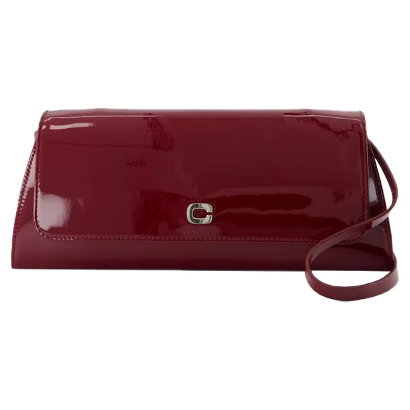 Madeleine Shoulder Bag - Carel - Leather - Burgundy