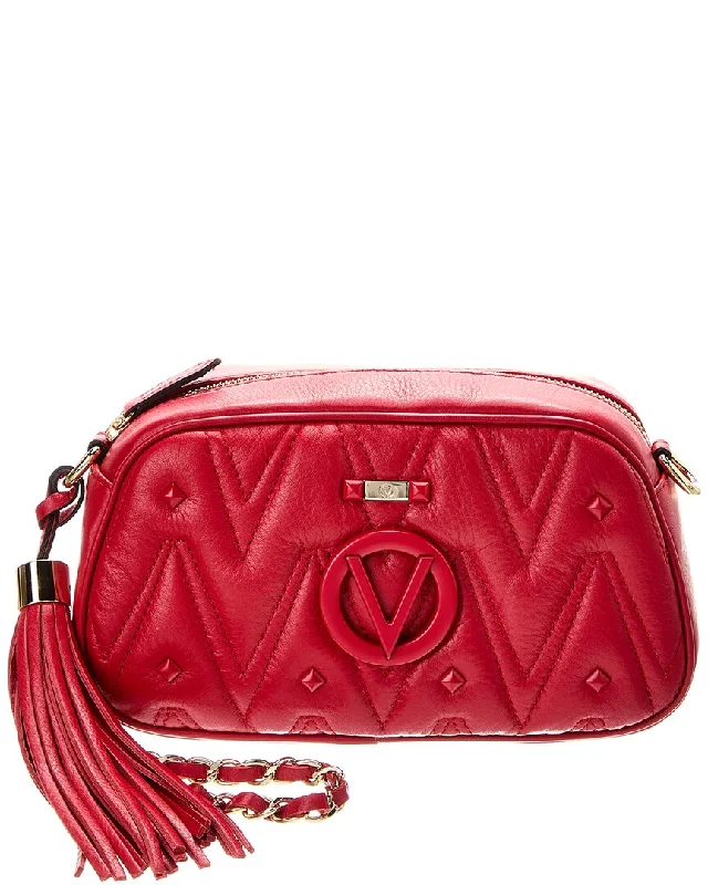 Valentino by Mario Valentino Bella Diamond Leather Crossbody