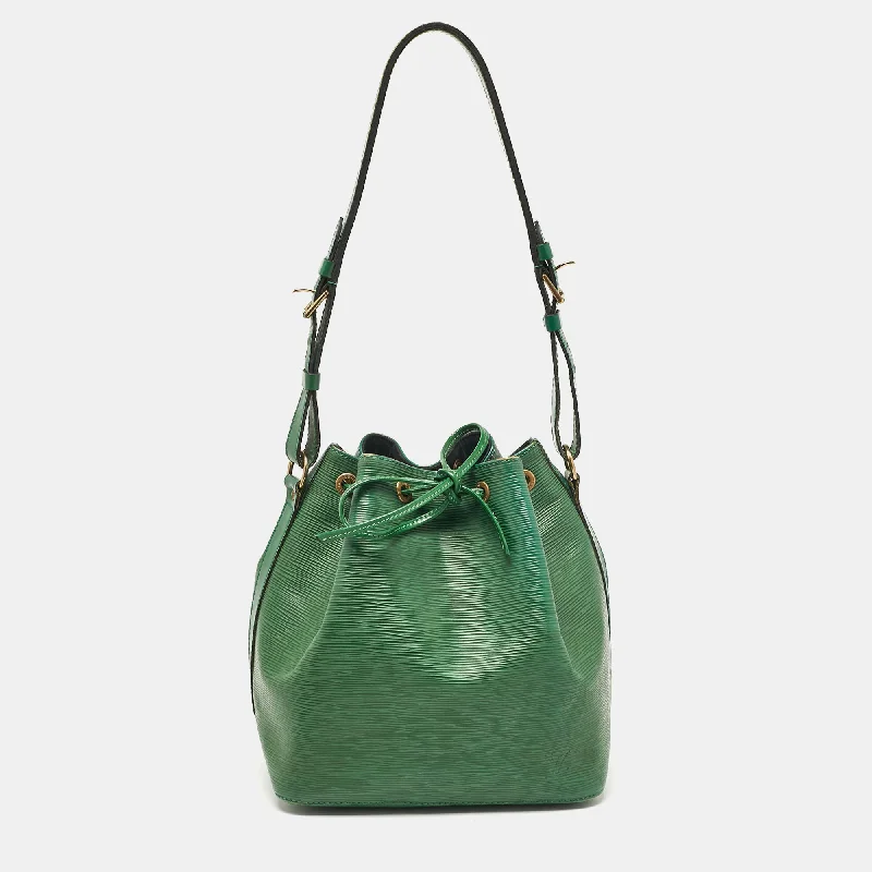 Louis Vuitton Green Epi Leather Petit Noe Bag