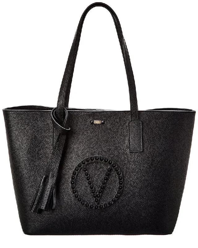 Valentino by Mario Valentino Soho Rock Leather Tote