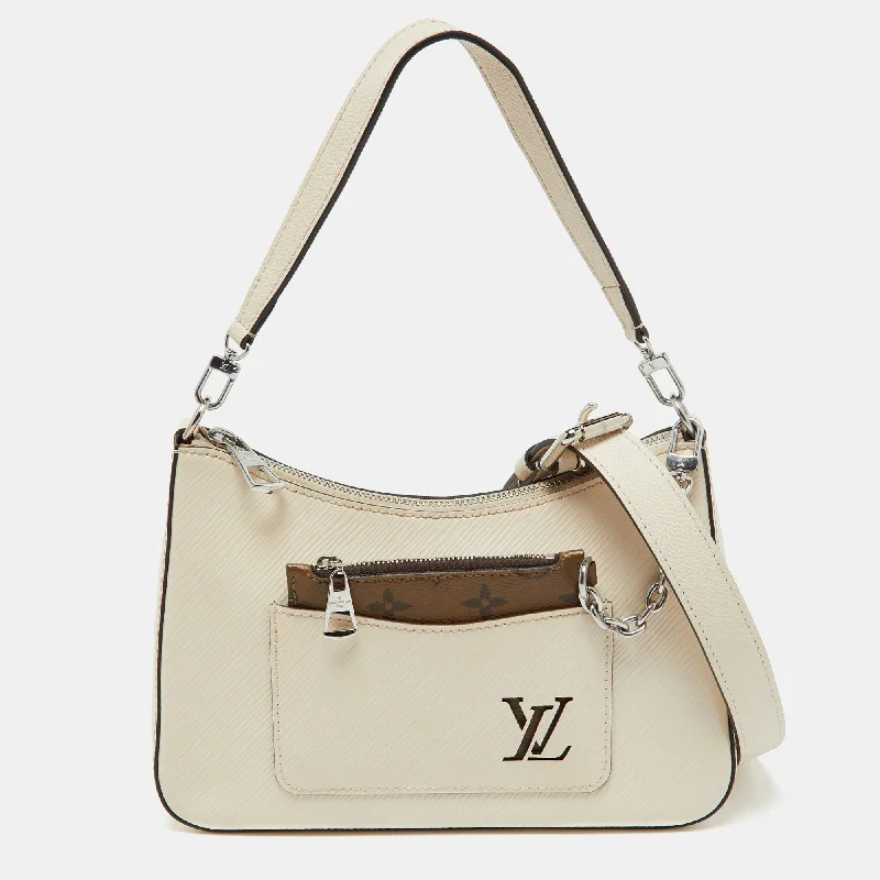 Louis Vuitton Cream Epi Leather Marelle Bag