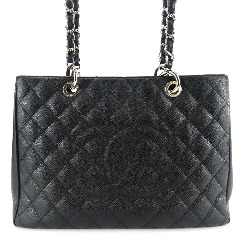 Chanel  Caviar Leather Tote Bag (Pre-Owned)