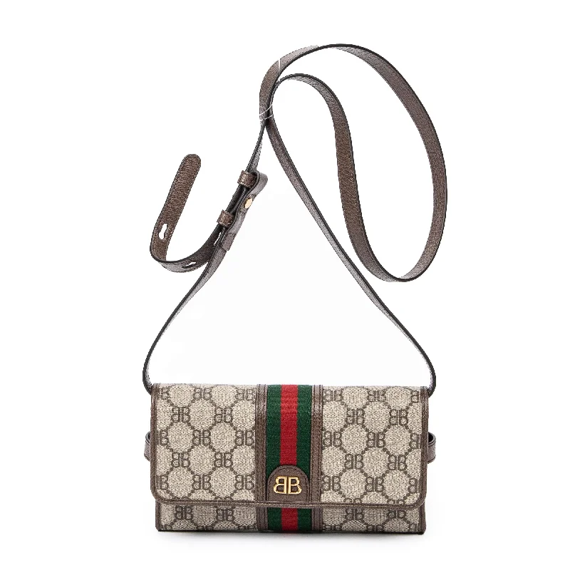 Ltd. Etd. "Gucci x Balenciaga Hacker Project"  Crossbody  Wallet