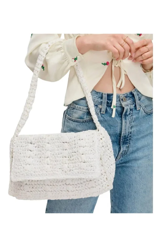 Anika Crossbody Bag In White