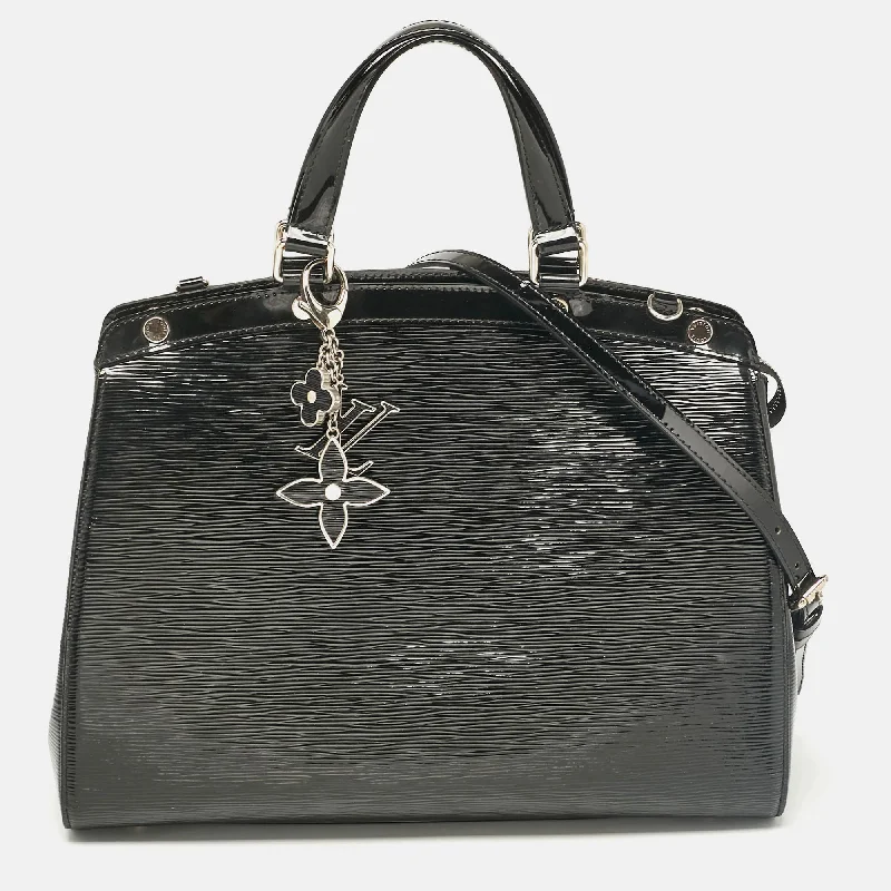 Louis Vuitton Black Electric Epi Leather Brea Gm Bag