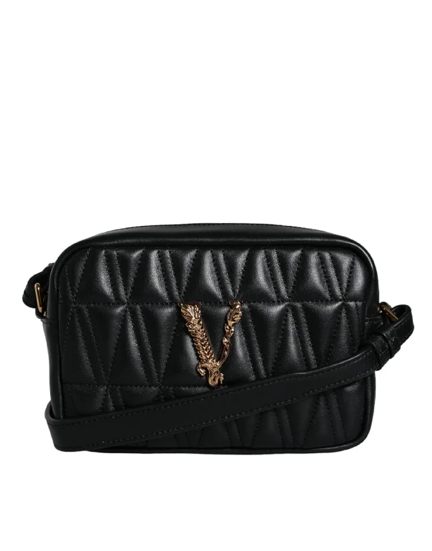 Versace  Lamb Leather Camera Case Shoulder Women's Bag