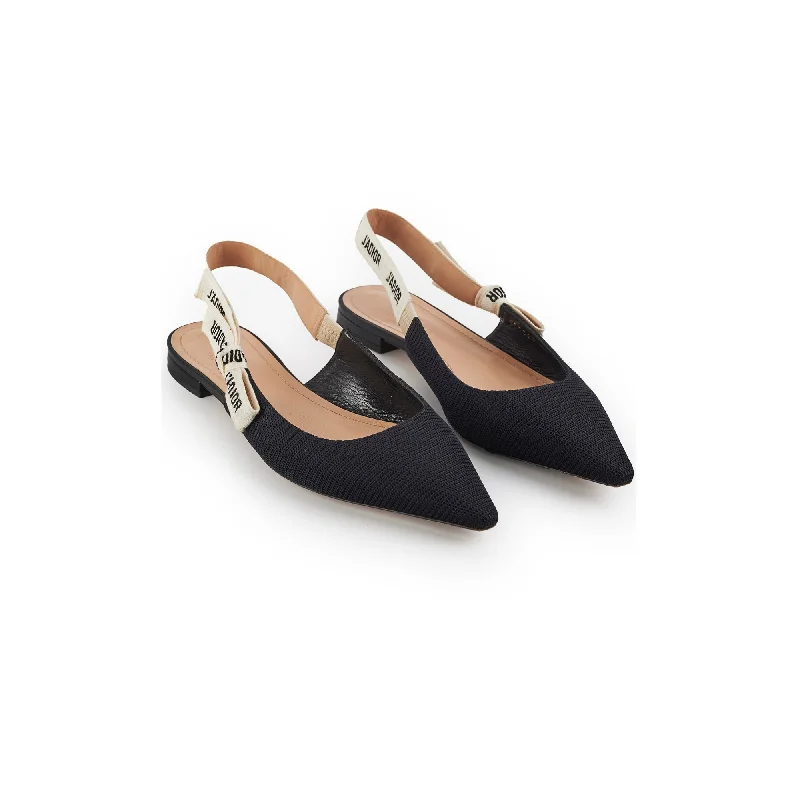 Dior J'adior Slingback Flats Size 40