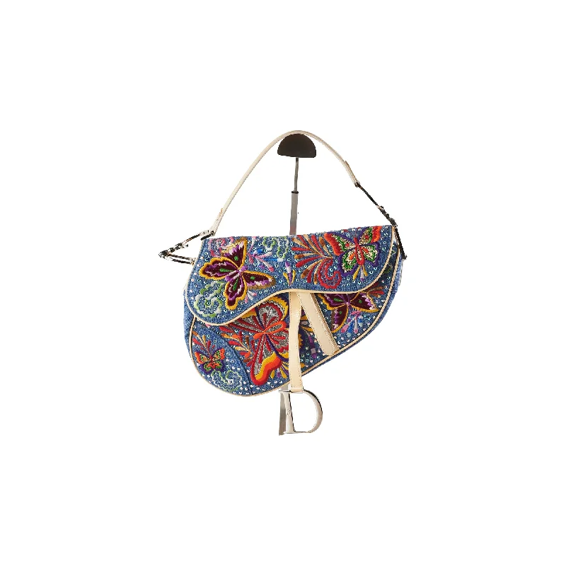 Christian Dior Embroidery Saddle