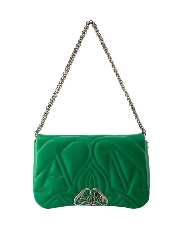 The Seal Crossbody Bag - Alexander McQueen - Leather - Green