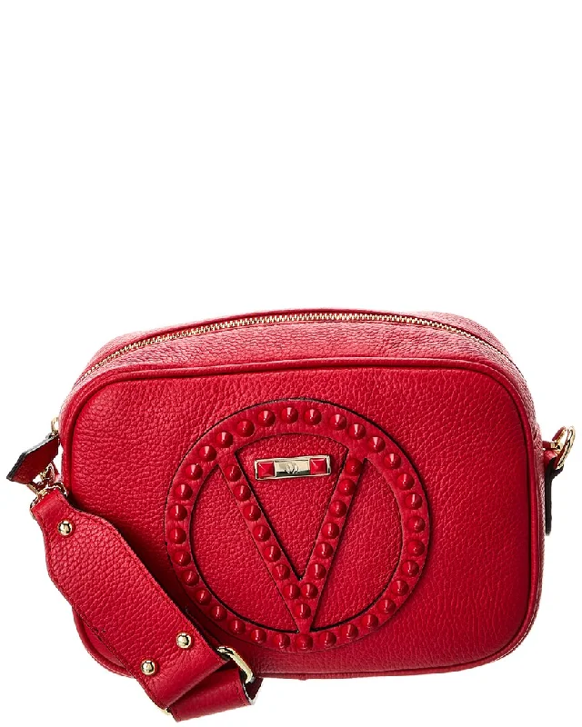 Valentino by Mario Valentino Mia Rock Leather Crossbody