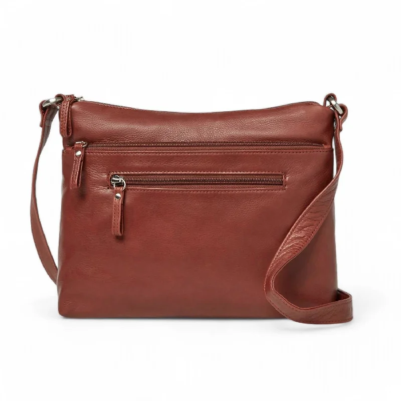 Small Crossbody Bag In Brandy