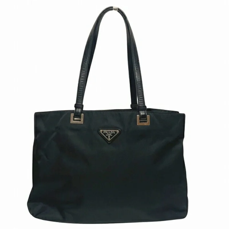 Prada  Leather Shoulder Bag Tote Bag (Pre-Owned)