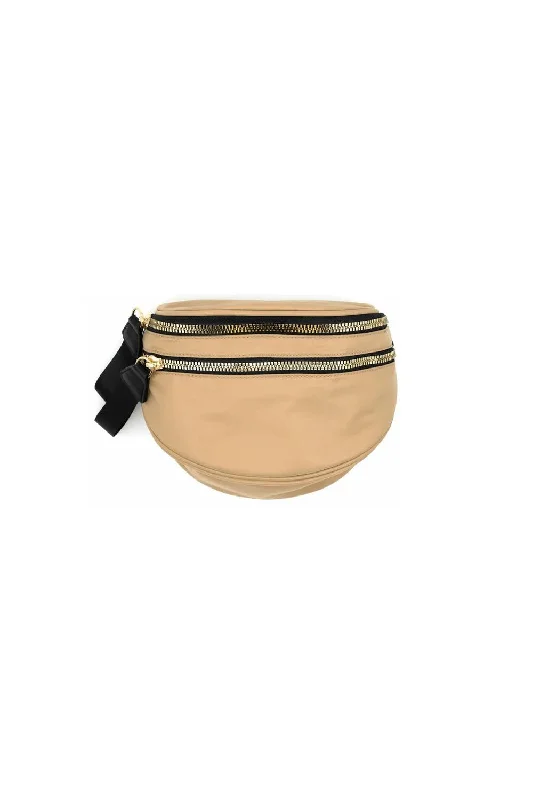 Coachella Fanny Pack In Beige