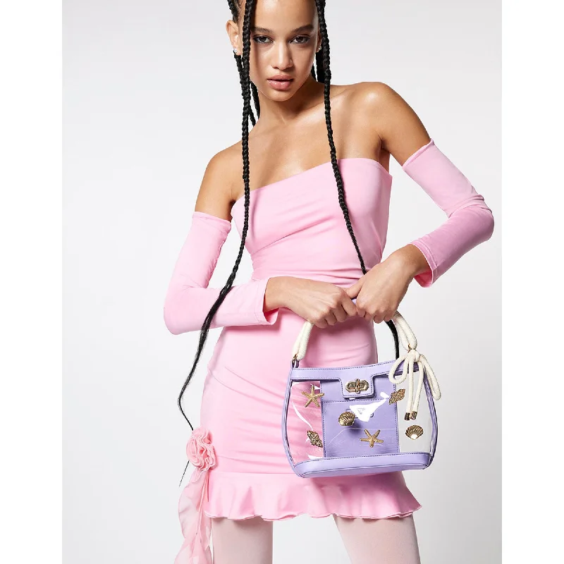 Seas The Day Bucket Bag Lilac