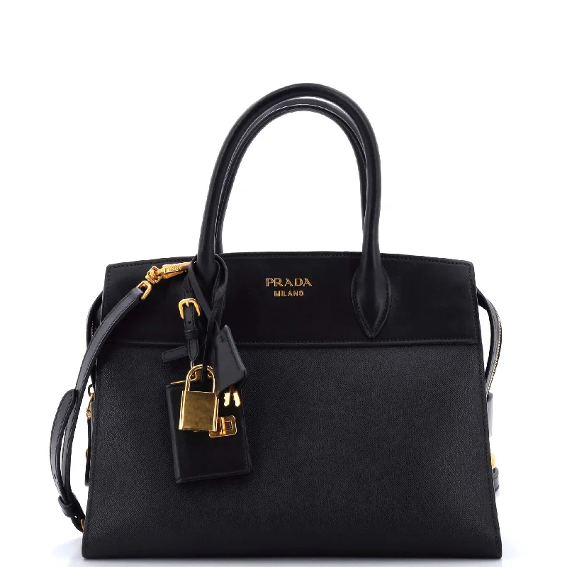 Esplanade Tote Saffiano with City Calf Medium