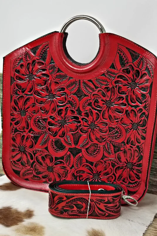 Morelos Handbag Red