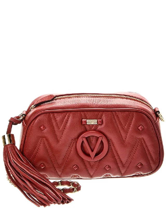 Valentino by Mario Valentino Bella Diamond Leather Crossbody