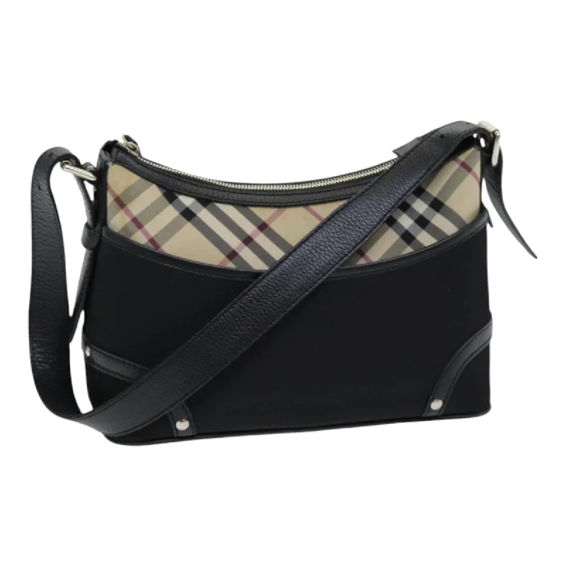 Burberry Nova Check  Synthetic Shoulder Bag (Pre-Owned)