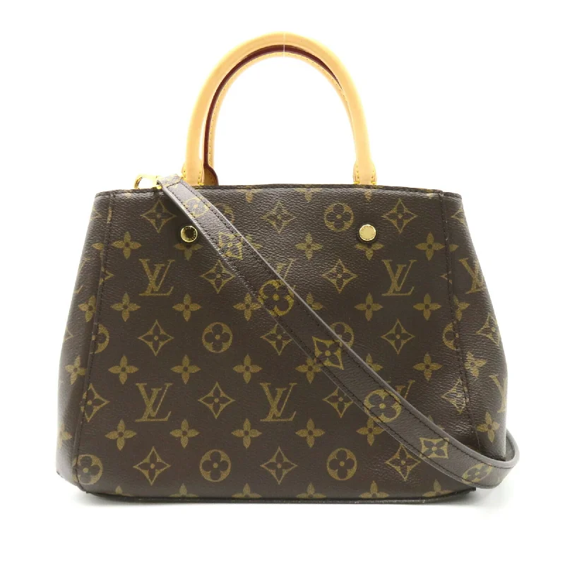 Louis Vuitton  Coated Canvas Monogram Pvc Tote Bag (Pre-Owned)