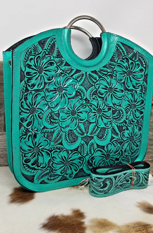 Morelos Handbag Turquoise