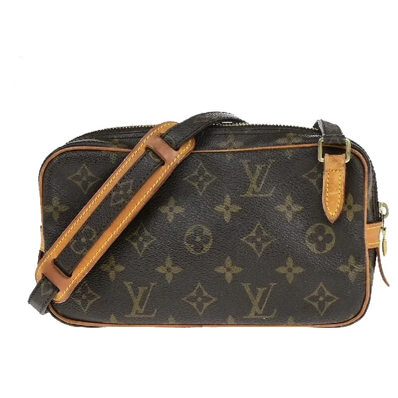 Louis Vuitton Marly  Canvas Shoulder Bag (Pre-Owned)