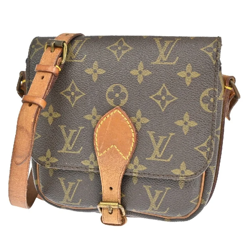 Louis Vuitton Cartouchiere  Canvas Shoulder Bag (Pre-Owned)