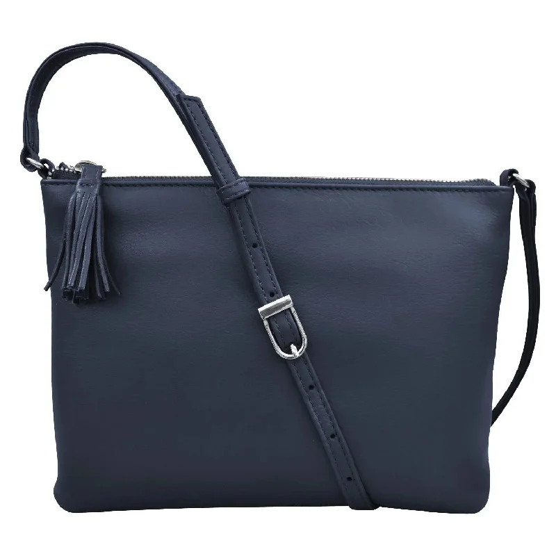 Colton Slim Crossbody Bag In Navy