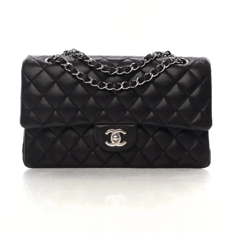 Chanel Classic Flap Medium Black Lambskin