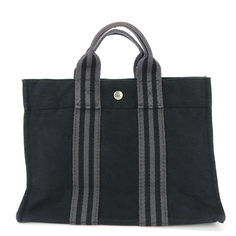 Hermes Kara   Canvas Tote Bag (Pre-Owned)