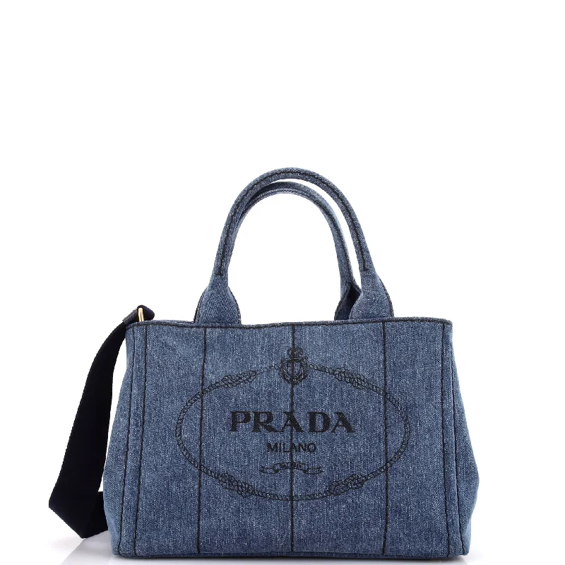 Canapa Convertible Tote Denim Mini