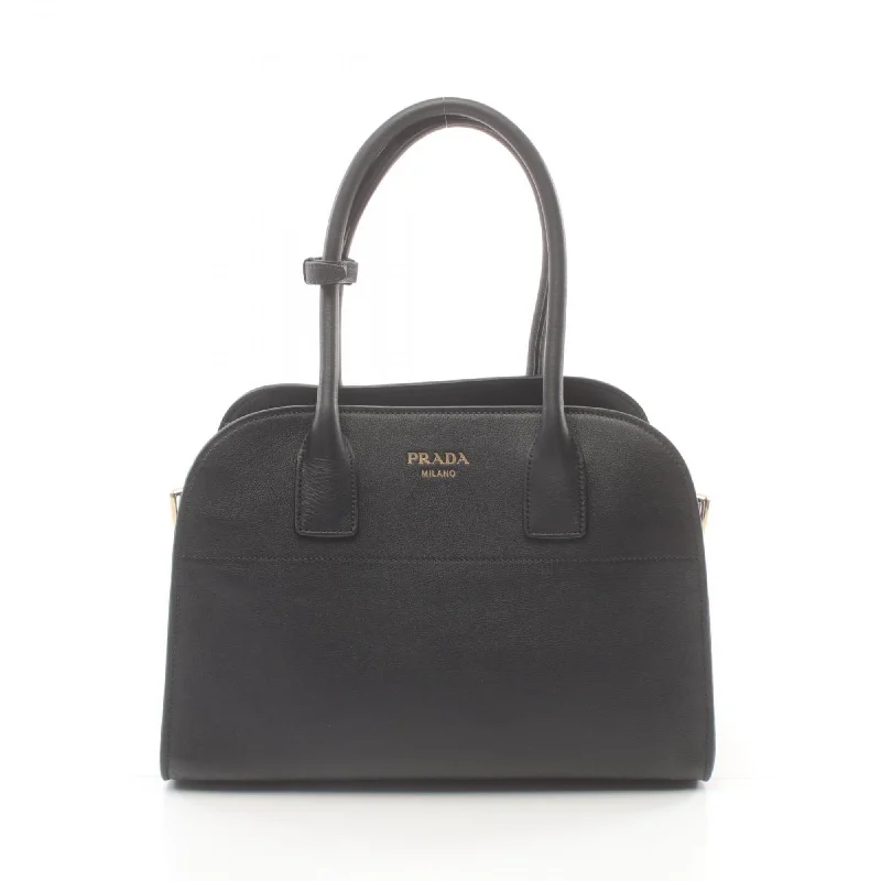 Prada  Leather Tote Bag