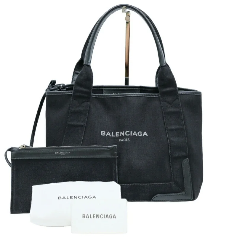 Balenciaga  blue Leather Handbag Tote Bag (Pre-Owned)