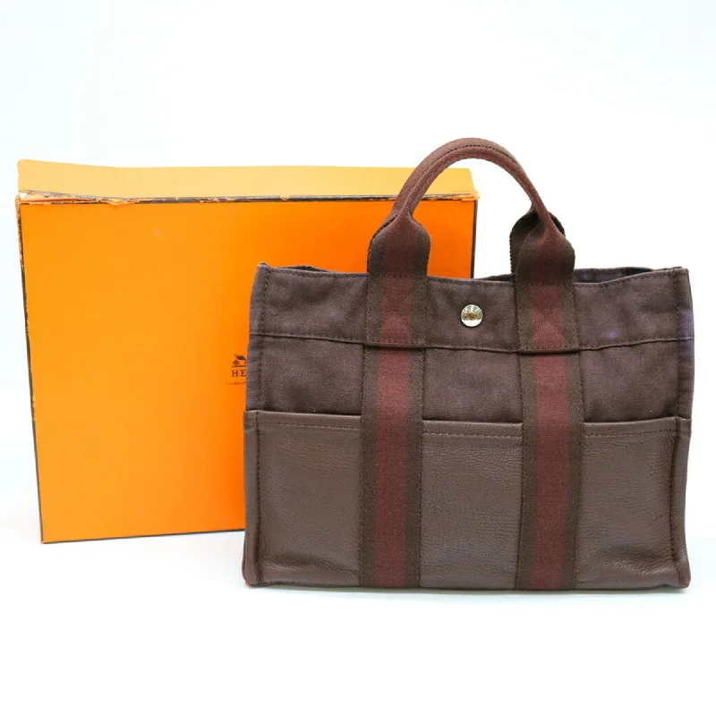 Hermes  Canvas Tote Bag (Pre-Owned)